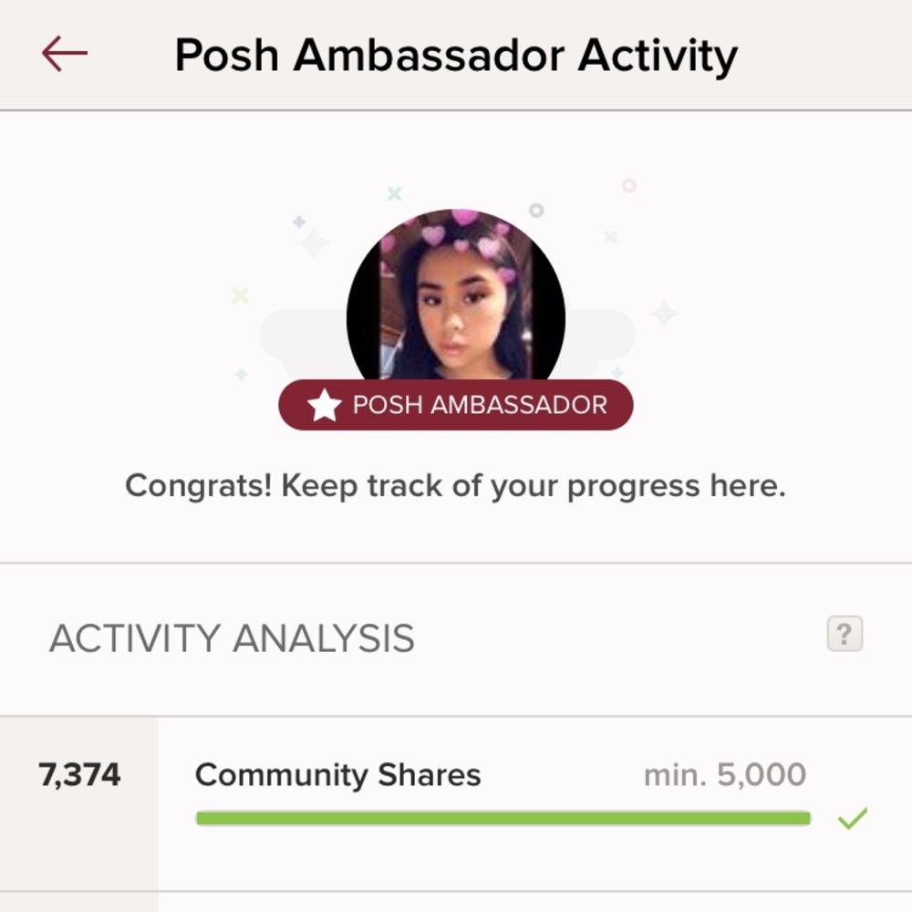 I'm finally a Posh Ambassador